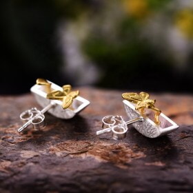 Original-design-Little-Garden-silver-stud-earring (3)